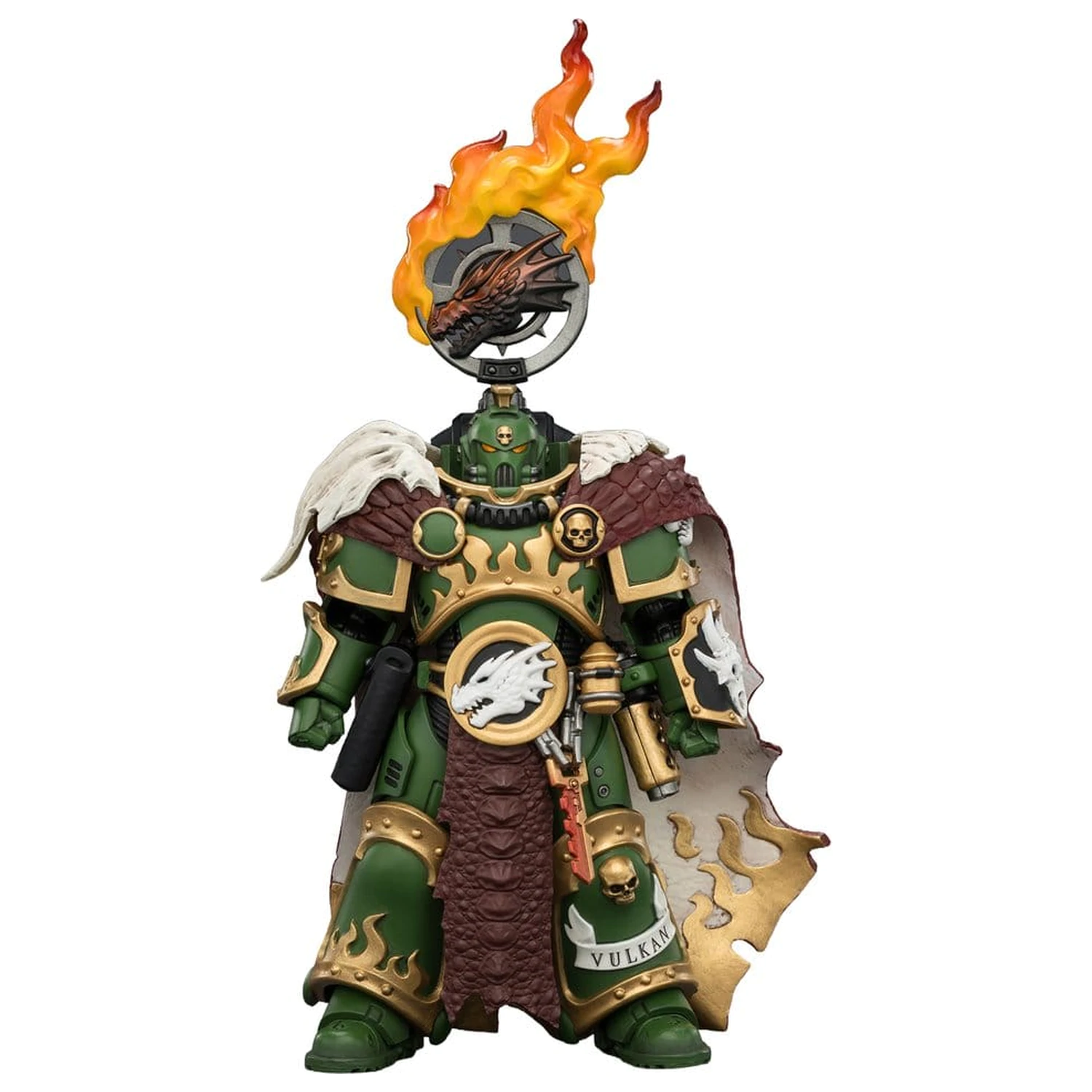 Warhammer Salamanders Vulkan He'stan, the Forgefather akciófigura 13 cm termékfotó