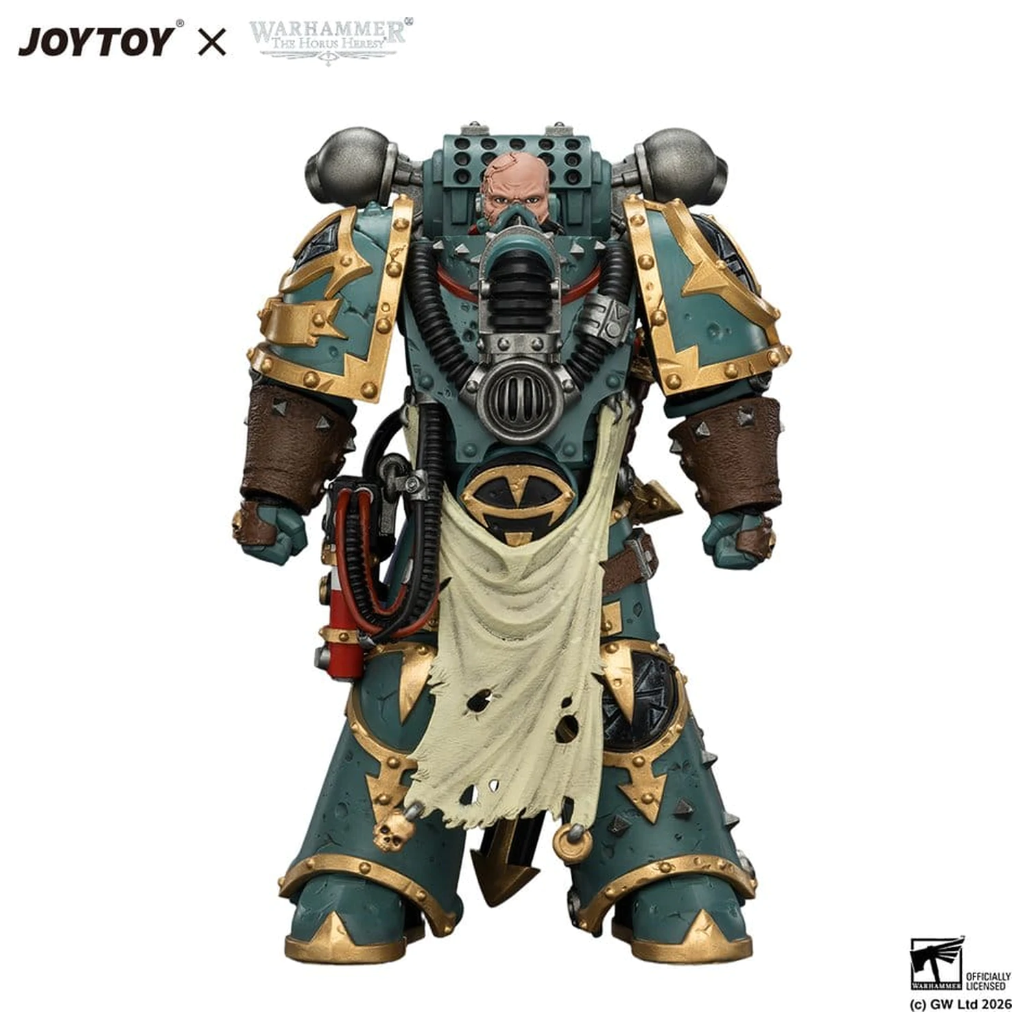Warhammer Sons of Horus Maloghurst the Twisted, the Warmaster's Equerry akciófigura 13 cm termékfotó