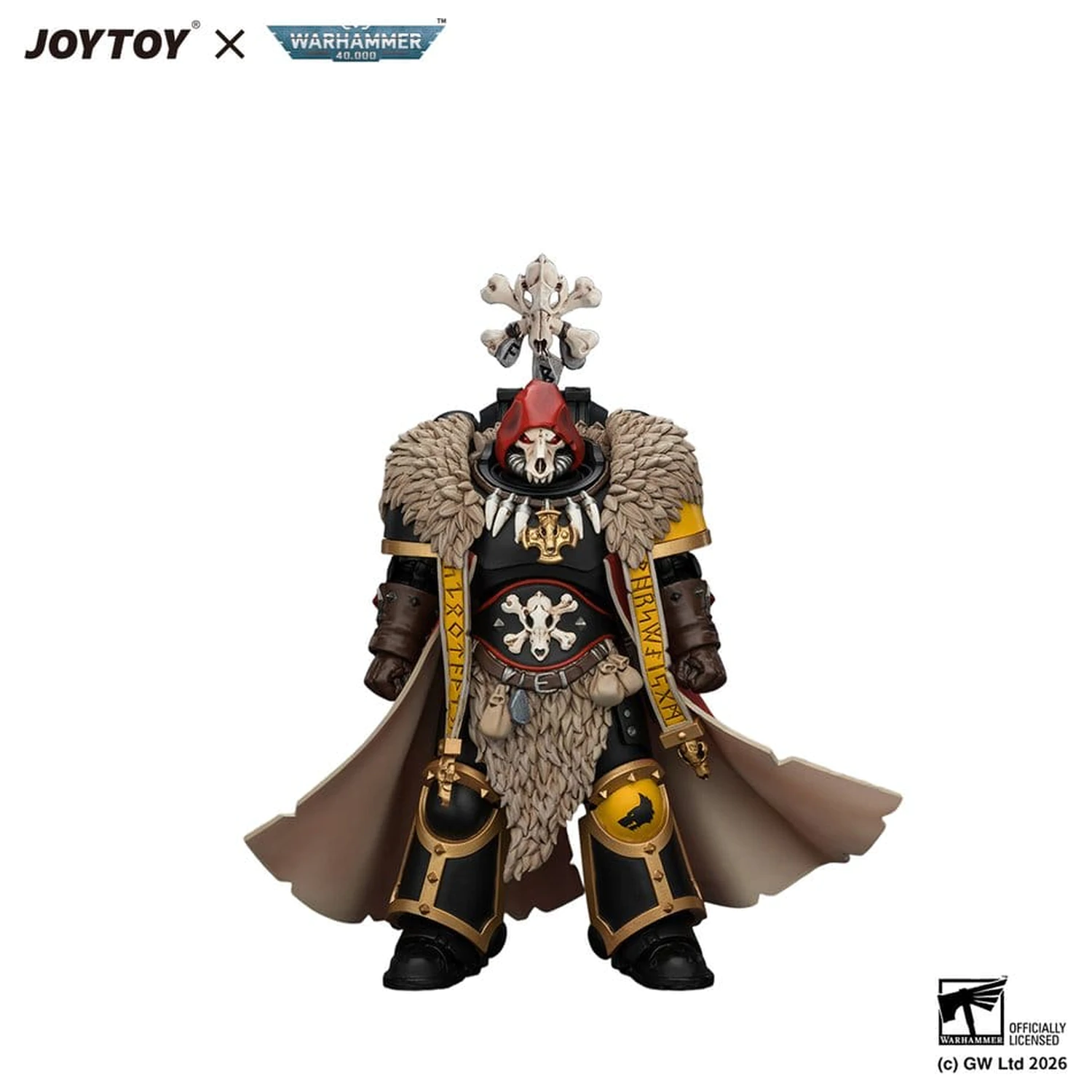 Warhammer Space Wolves Wolf Priest akciófigura 12 cm termékfotó