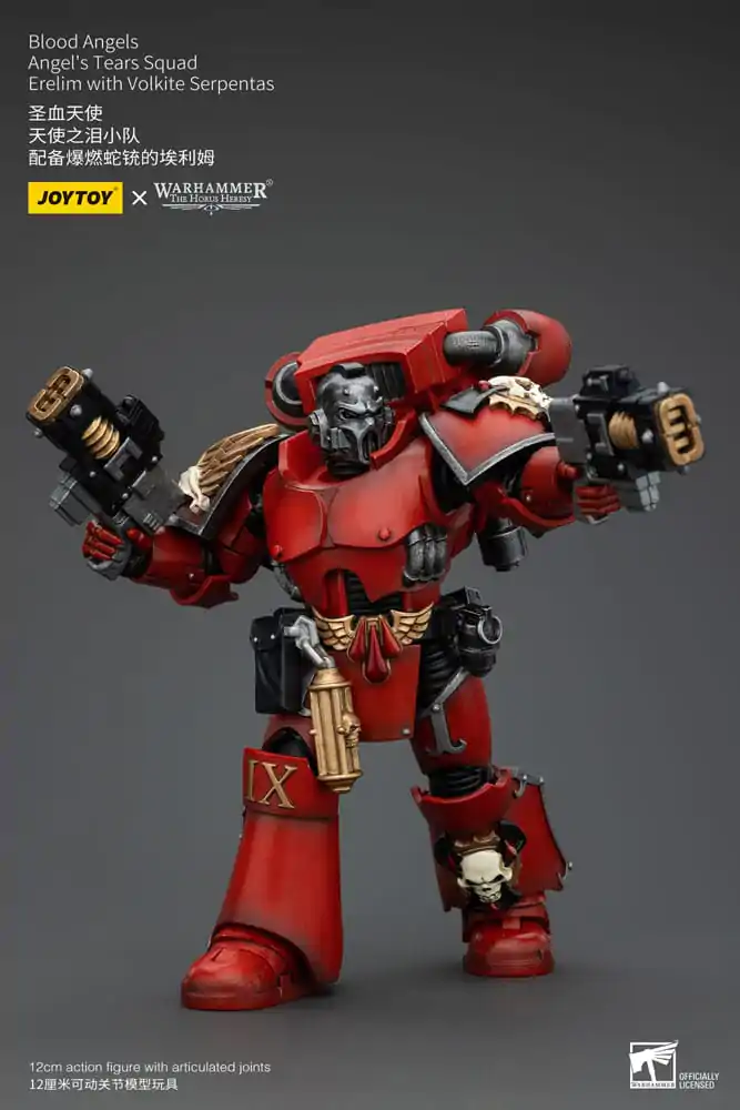 Warhammer The Horus Heresy 1/18 Blood Angels Angel's Tears SquadErelim with Volkite Serpentas akciófigura 12 cm termékfotó