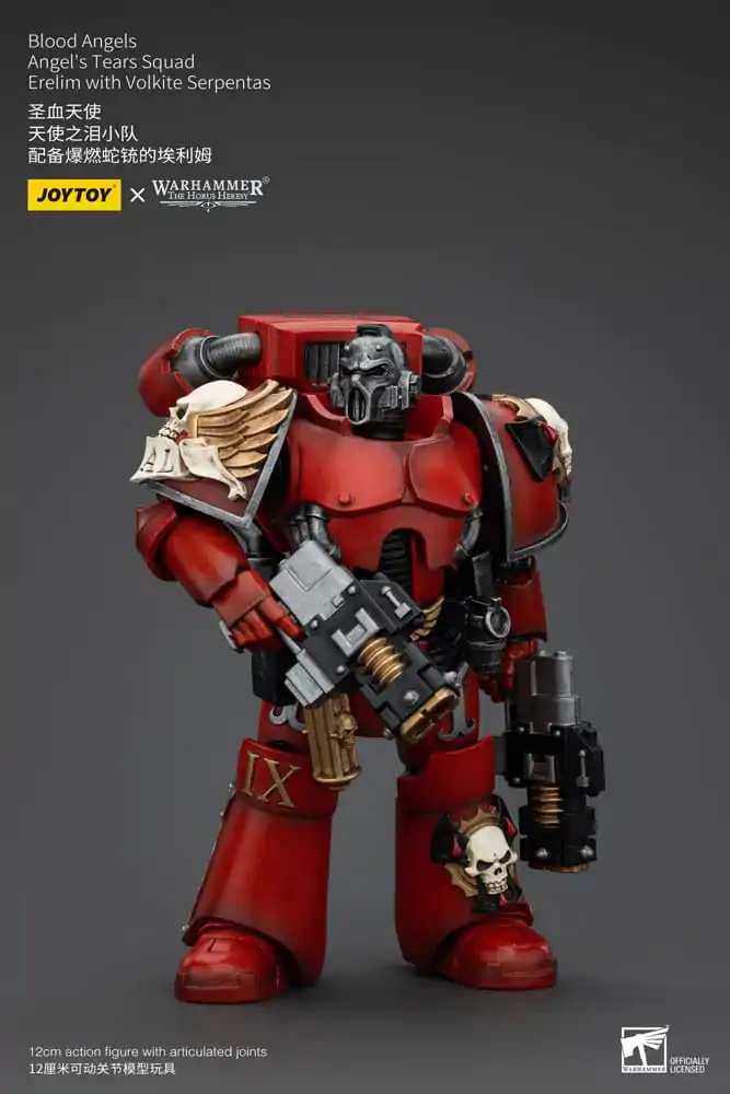 Warhammer The Horus Heresy 1/18 Blood Angels Angel's Tears SquadErelim with Volkite Serpentas akciófigura 12 cm termékfotó