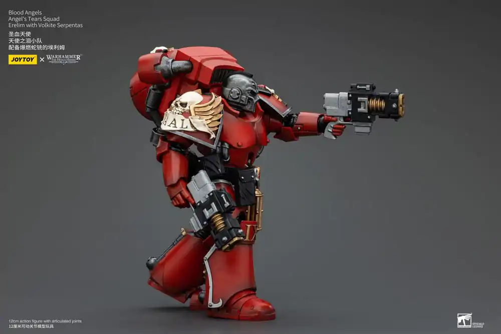 Warhammer The Horus Heresy 1/18 Blood Angels Angel's Tears SquadErelim with Volkite Serpentas akciófigura 12 cm termékfotó