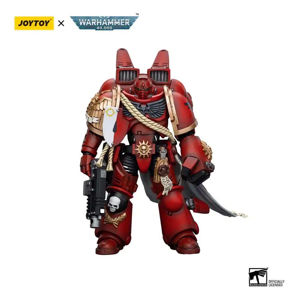 Warhammer The Horus Heresy 1/18 Blood Angels Captain With Jump Pack akciófigura 12 cm termékfotó