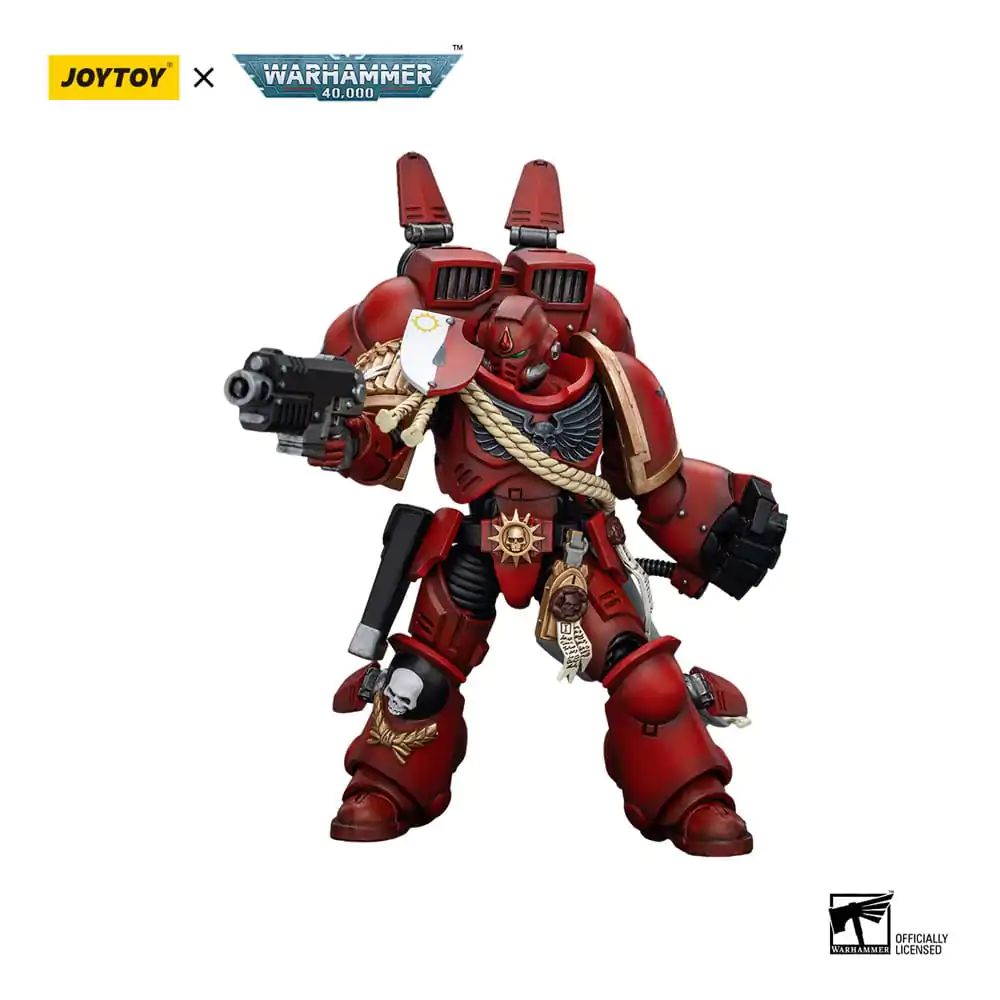 Warhammer The Horus Heresy 1/18 Blood Angels Captain With Jump Pack akciófigura 12 cm termékfotó