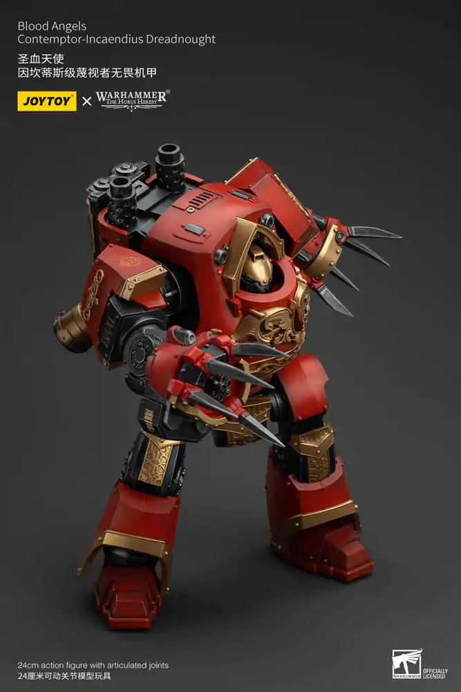 Warhammer The Horus Heresy 1/18 Blood Angels Contemptor-Incaendius Dreadnought akciófigura 24 cm termékfotó