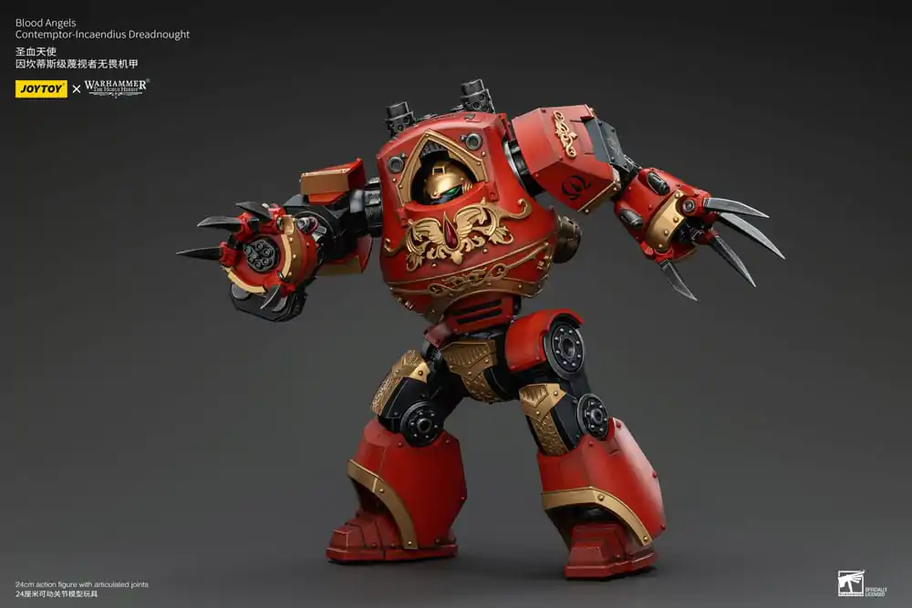 Warhammer The Horus Heresy 1/18 Blood Angels Contemptor-Incaendius Dreadnought akciófigura 24 cm termékfotó