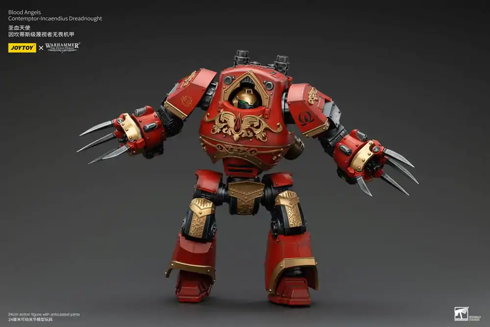 Warhammer The Horus Heresy 1/18 Blood Angels Contemptor-Incaendius Dreadnought akciófigura 24 cm termékfotó