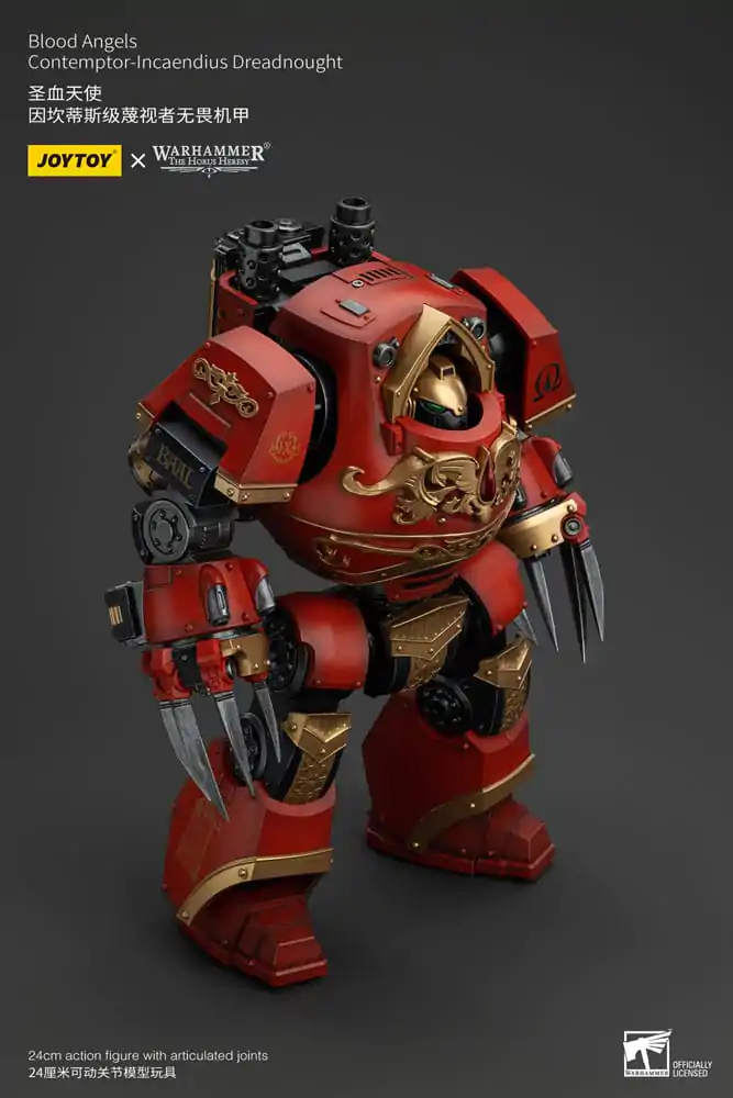 Warhammer The Horus Heresy 1/18 Blood Angels Contemptor-Incaendius Dreadnought akciófigura 24 cm termékfotó