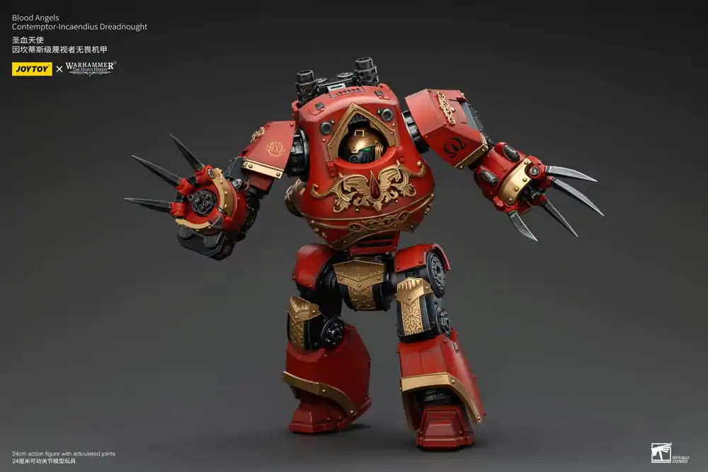 Warhammer The Horus Heresy 1/18 Blood Angels Contemptor-Incaendius Dreadnought akciófigura 24 cm termékfotó