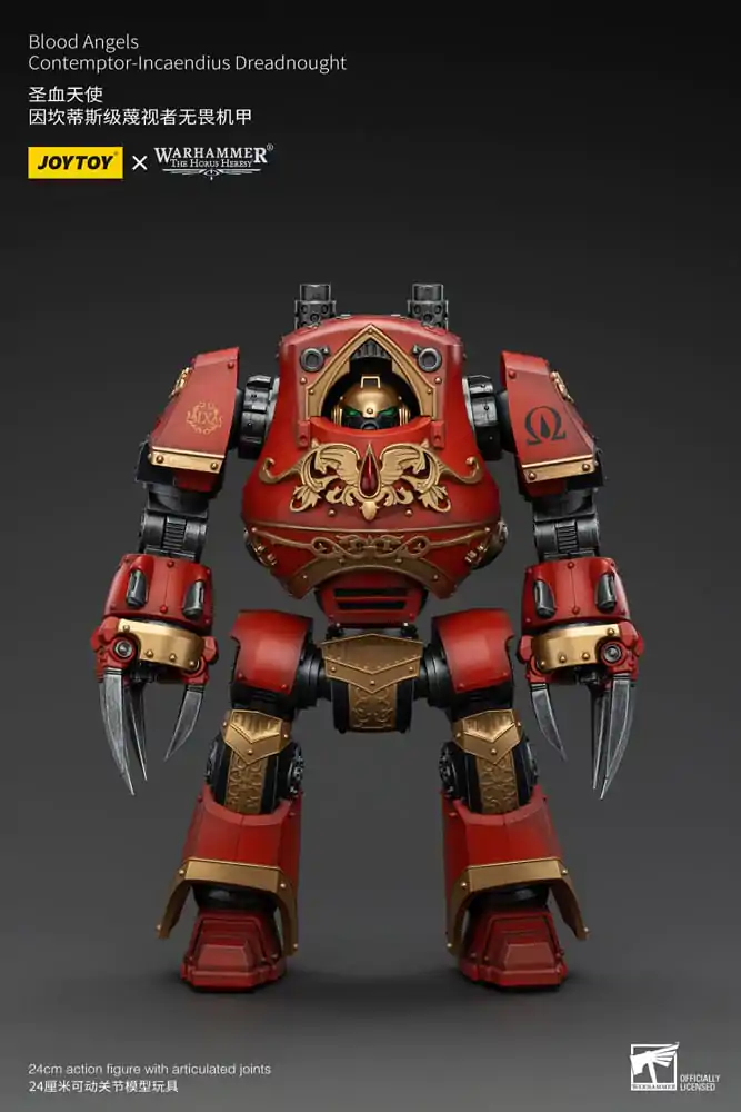 Warhammer The Horus Heresy 1/18 Blood Angels Contemptor-Incaendius Dreadnought akciófigura 24 cm termékfotó