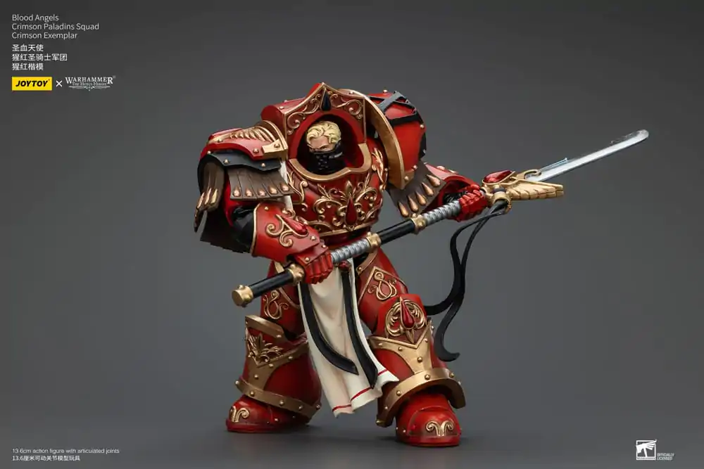 Warhammer The Horus Heresy 1/18 Blood Angels Crimson Paladins Squad Crimson Exemplar akciófigura 14 cm termékfotó