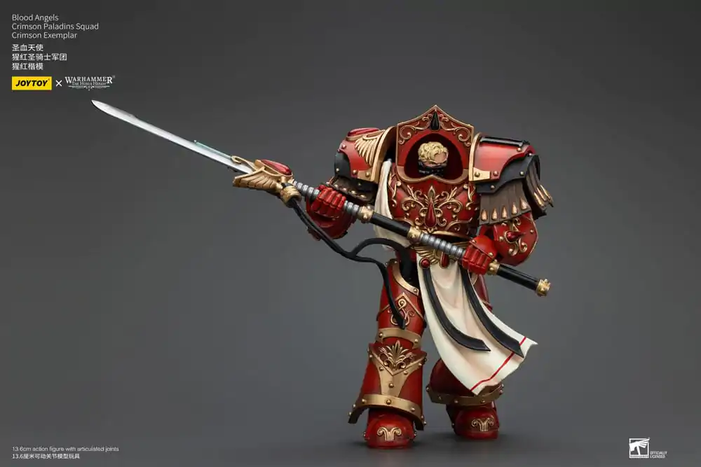 Warhammer The Horus Heresy 1/18 Blood Angels Crimson Paladins Squad Crimson Exemplar akciófigura 14 cm termékfotó