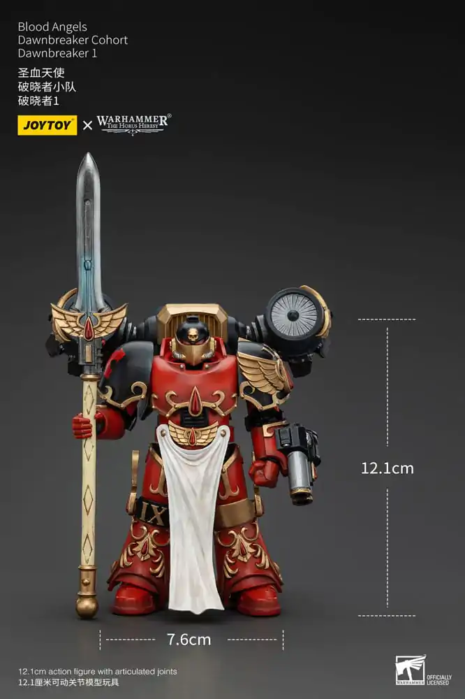 Warhammer The Horus Heresy 1/18 Blood Angels Dawnbreaker Cohort Dawnbreaker 1 akciófigura 13 cm termékfotó