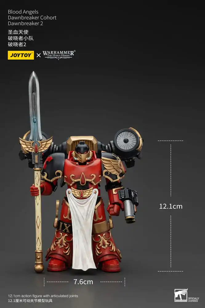 Warhammer The Horus Heresy 1/18 Blood Angels Dawnbreaker Cohort Dawnbreaker 2 akciófigura 13 cm termékfotó