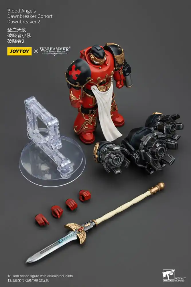 Warhammer The Horus Heresy 1/18 Blood Angels Dawnbreaker Cohort Dawnbreaker 2 akciófigura 13 cm termékfotó