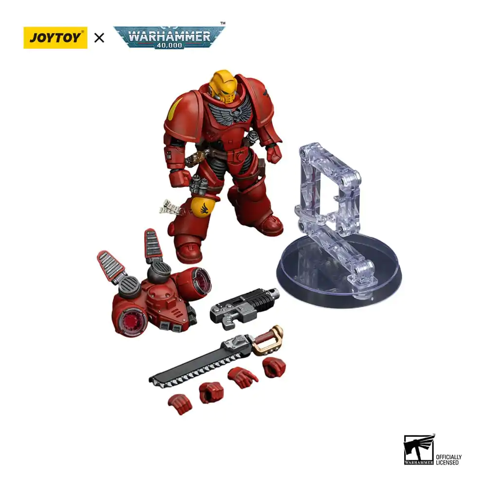 Warhammer The Horus Heresy 1/18 Blood Angels Jump Pack Intercessors Intercessor 1 akciófigura 12 cm termékfotó