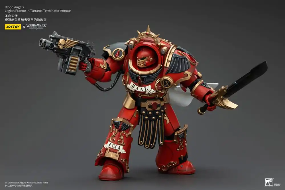 Warhammer The Horus Heresy 1/18 Blood Angels Legion Praetor in Tartaros Terminator Armour akciófigura 14 cm termékfotó