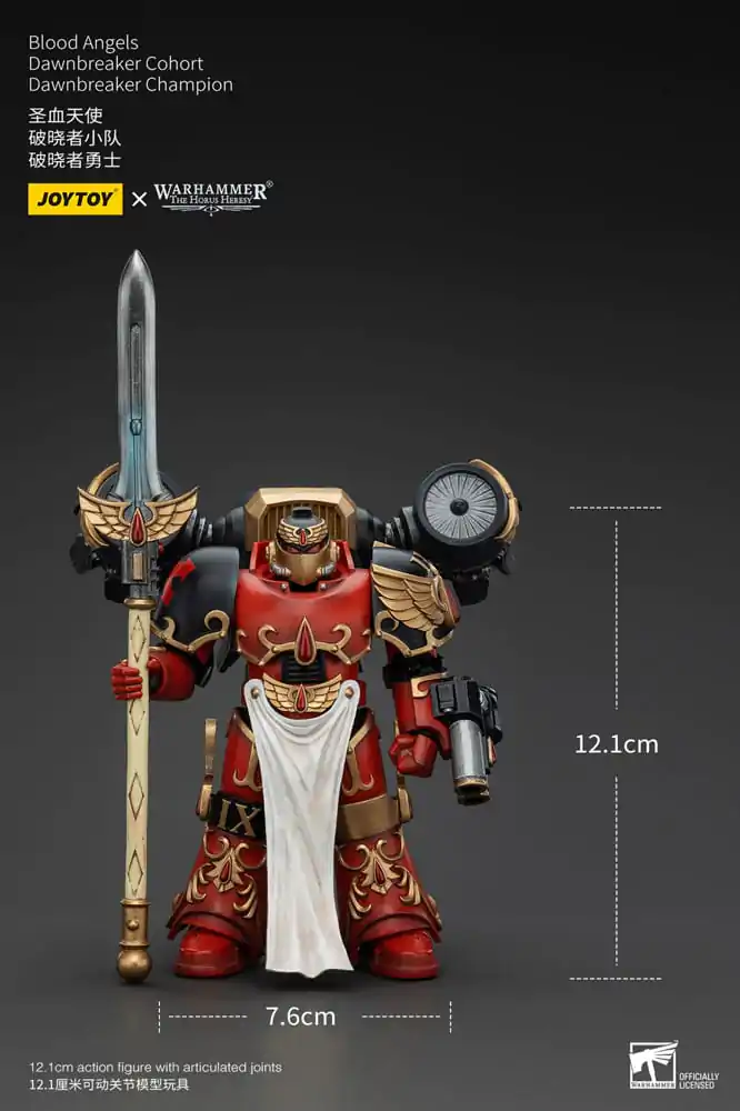 Warhammer The Horus Heresy 1/18 Blood Angels Raldoron First Captain of the Blood Angels akciófigura 13 cm termékfotó