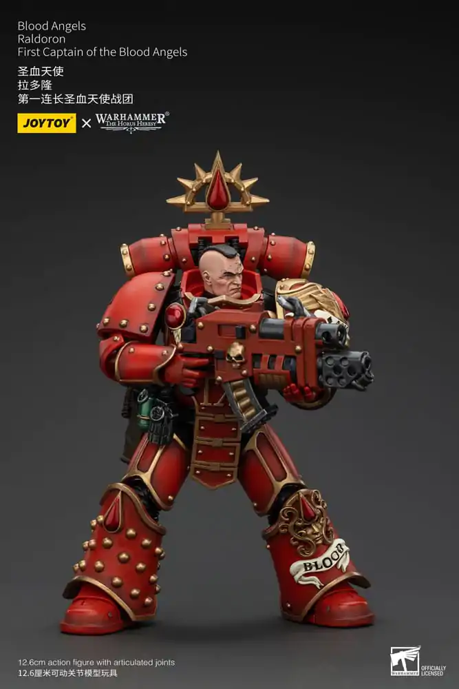 Warhammer The Horus Heresy 1/18 Blood Angels Raldoron First Captain of the Blood Angels akciófigura 13 cm termékfotó