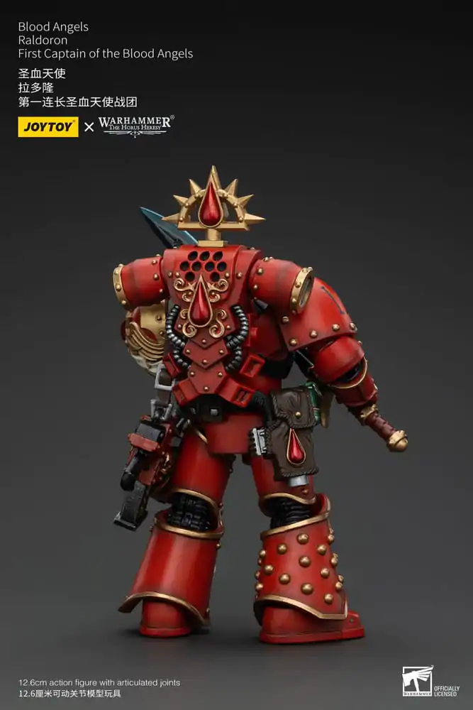 Warhammer The Horus Heresy 1/18 Blood Angels Raldoron First Captain of the Blood Angels akciófigura 13 cm termékfotó