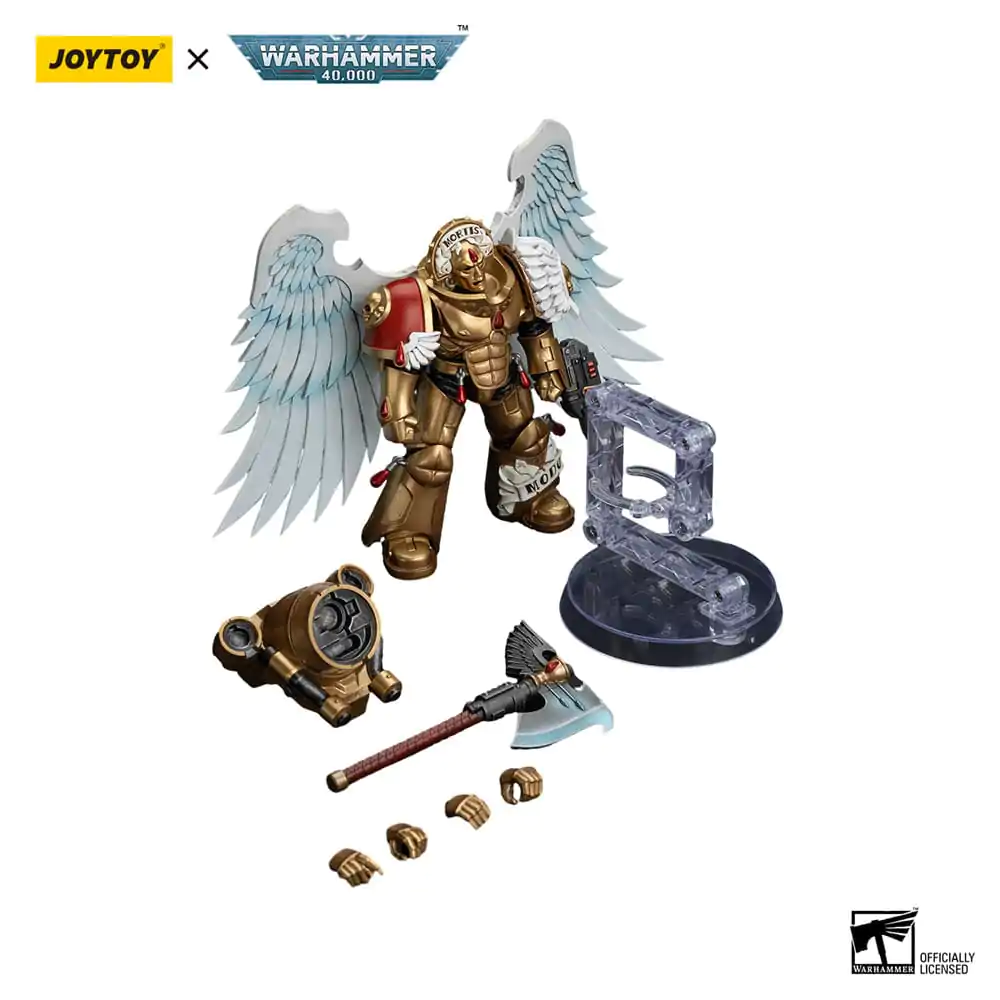 Warhammer The Horus Heresy 1/18 Blood Angels Sanguinary Guard with Encarmine Axe and Inferno Pistol akciófigura 12 cm termékfotó