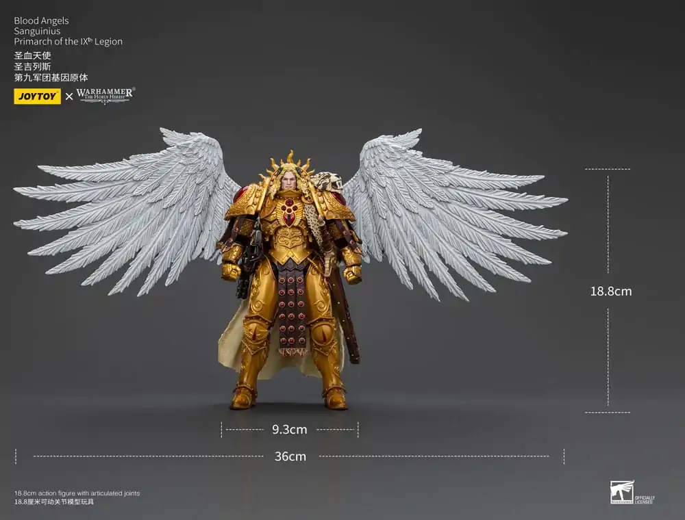 Warhammer The Horus Heresy 1/18 Blood Angels Sanguinius Primarch of the IXth Legion akciófigura 19 cm termékfotó