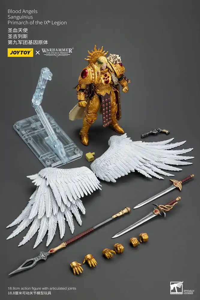 Warhammer The Horus Heresy 1/18 Blood Angels Sanguinius Primarch of the IXth Legion akciófigura 19 cm termékfotó