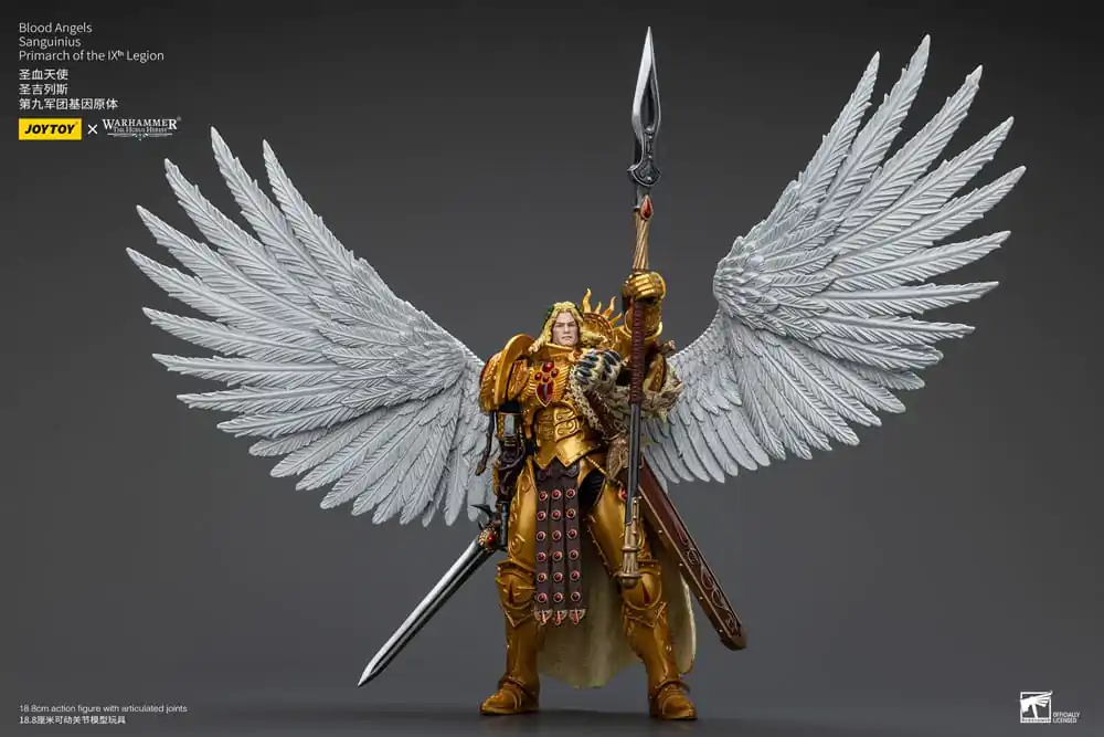 Warhammer The Horus Heresy 1/18 Blood Angels Sanguinius Primarch of the IXth Legion akciófigura 19 cm termékfotó