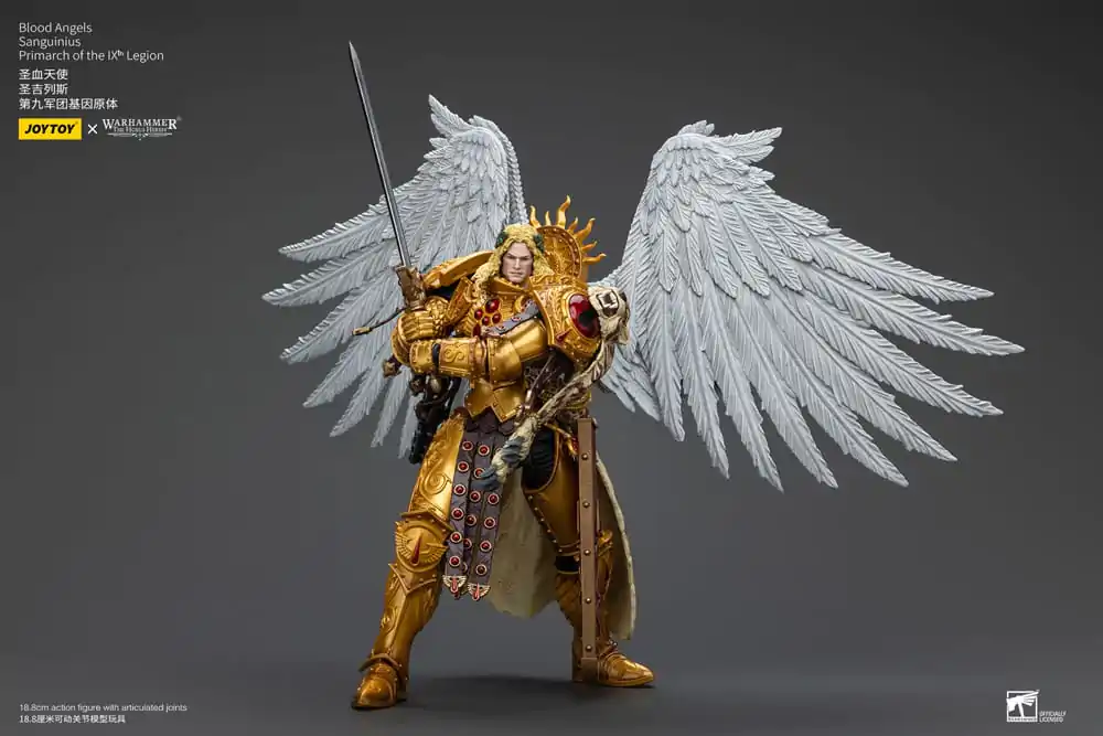 Warhammer The Horus Heresy 1/18 Blood Angels Sanguinius Primarch of the IXth Legion akciófigura 19 cm termékfotó