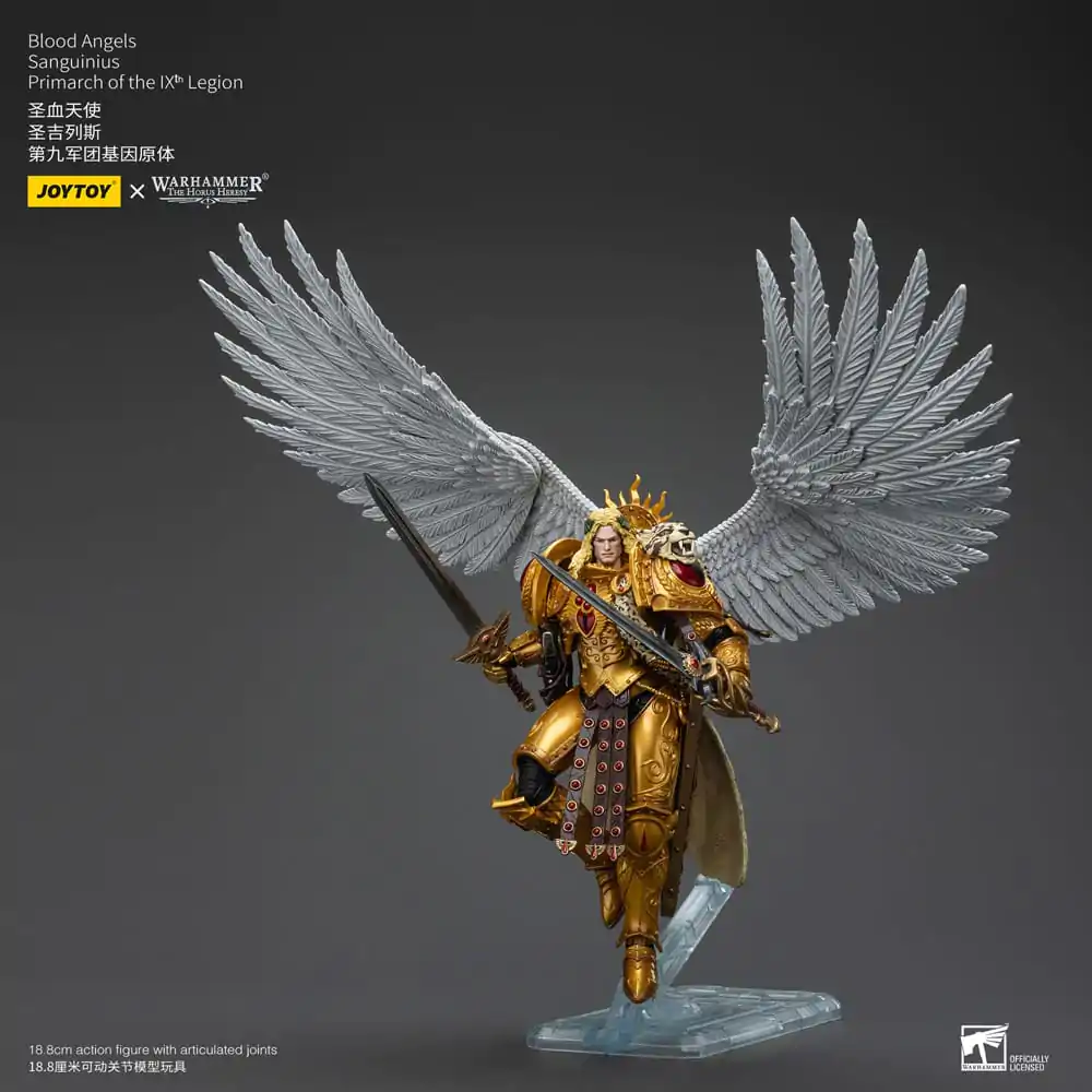 Warhammer The Horus Heresy 1/18 Blood Angels Sanguinius Primarch of the IXth Legion akciófigura 19 cm termékfotó