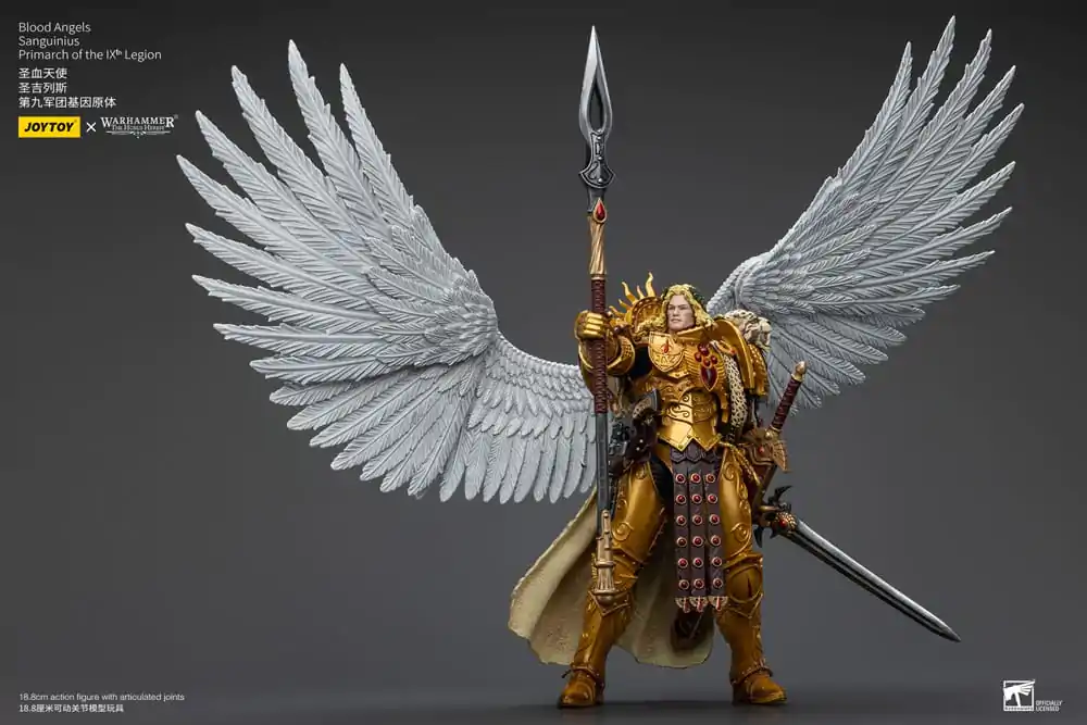 Warhammer The Horus Heresy 1/18 Blood Angels Sanguinius Primarch of the IXth Legion akciófigura 19 cm termékfotó