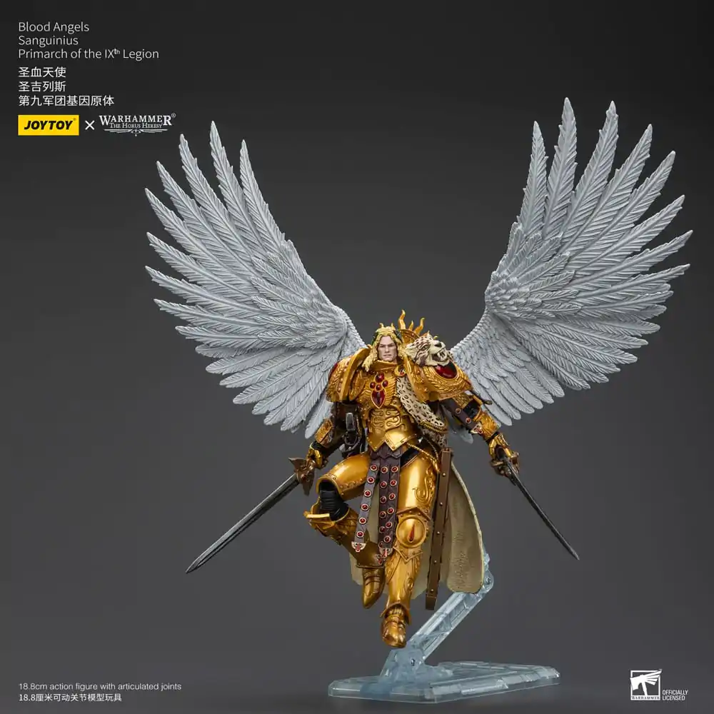 Warhammer The Horus Heresy 1/18 Blood Angels Sanguinius Primarch of the IXth Legion akciófigura 19 cm termékfotó