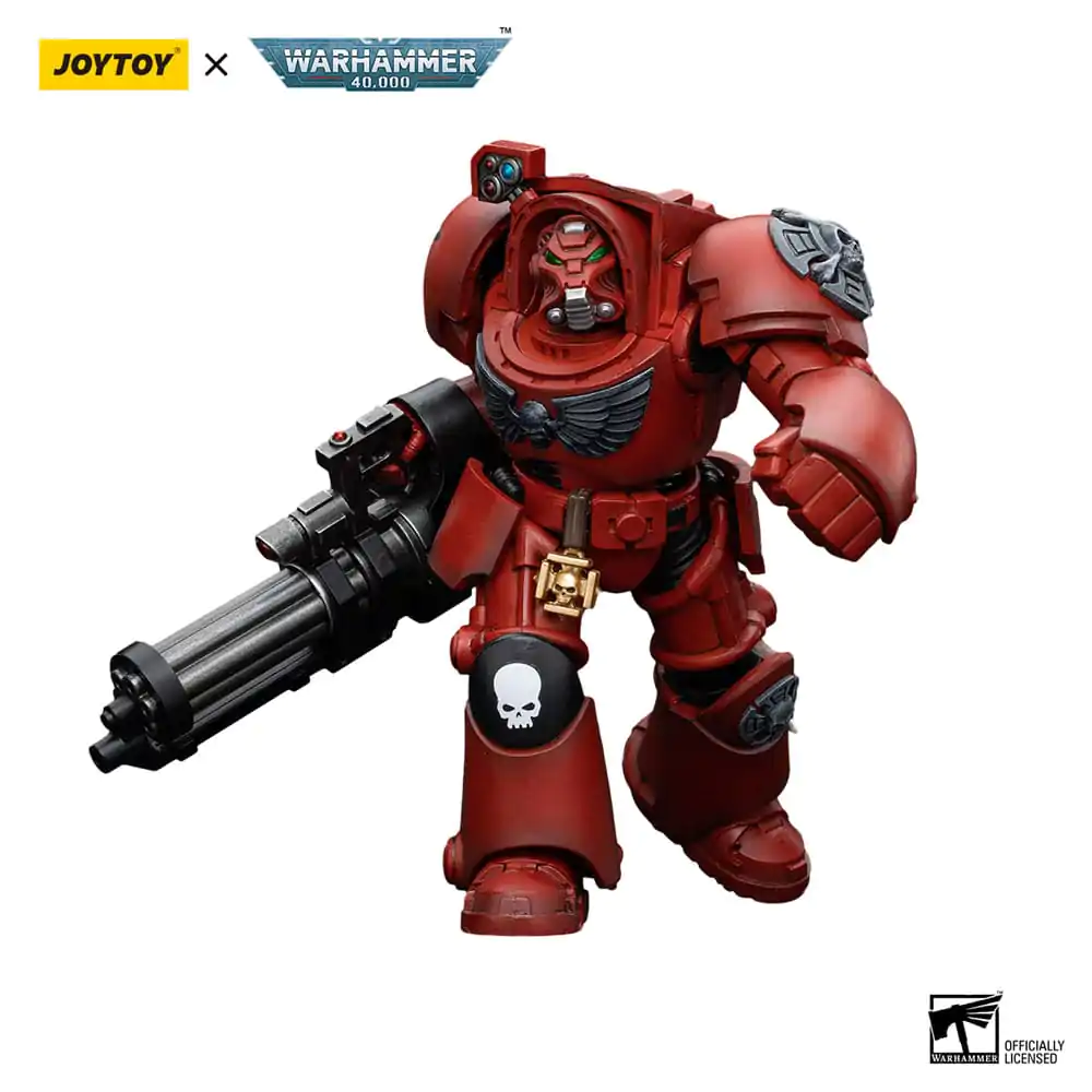 Warhammer The Horus Heresy 1/18 Blood Angels Terminator Squad Terminator with Assault Cannon akciófigura 14 cm termékfotó