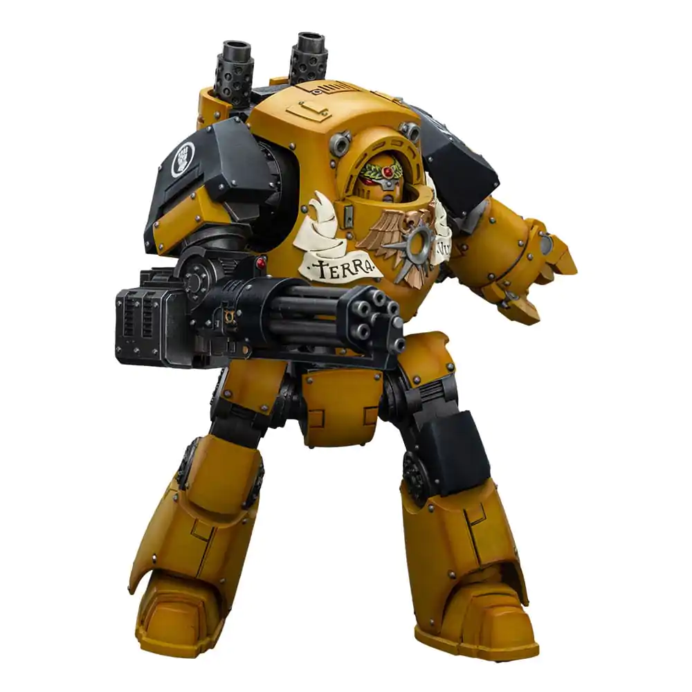 Warhammer The Horus Heresy 1/18 Imperial Fists Contemptor Dreadnought akciófigura 12 cm termékfotó