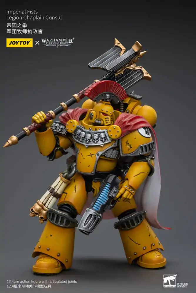 Warhammer The Horus Heresy Actionfigur 1/18 Imperial Fists Legion Chaplain Consul 12 cm termékfotó