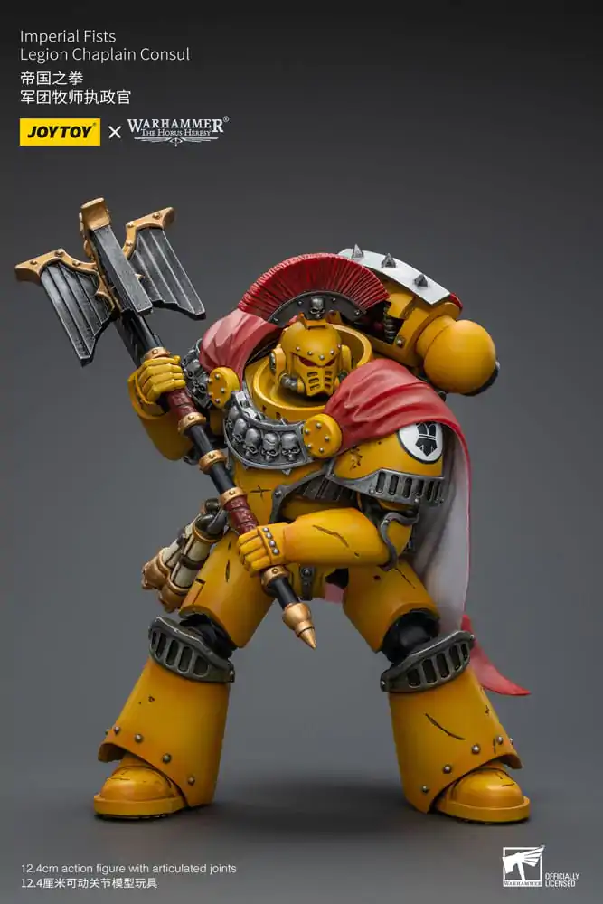 Warhammer The Horus Heresy Actionfigur 1/18 Imperial Fists Legion Chaplain Consul 12 cm termékfotó