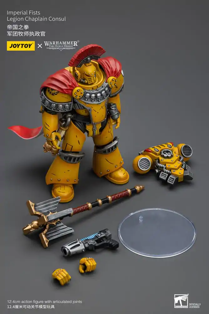 Warhammer The Horus Heresy Actionfigur 1/18 Imperial Fists Legion Chaplain Consul 12 cm termékfotó