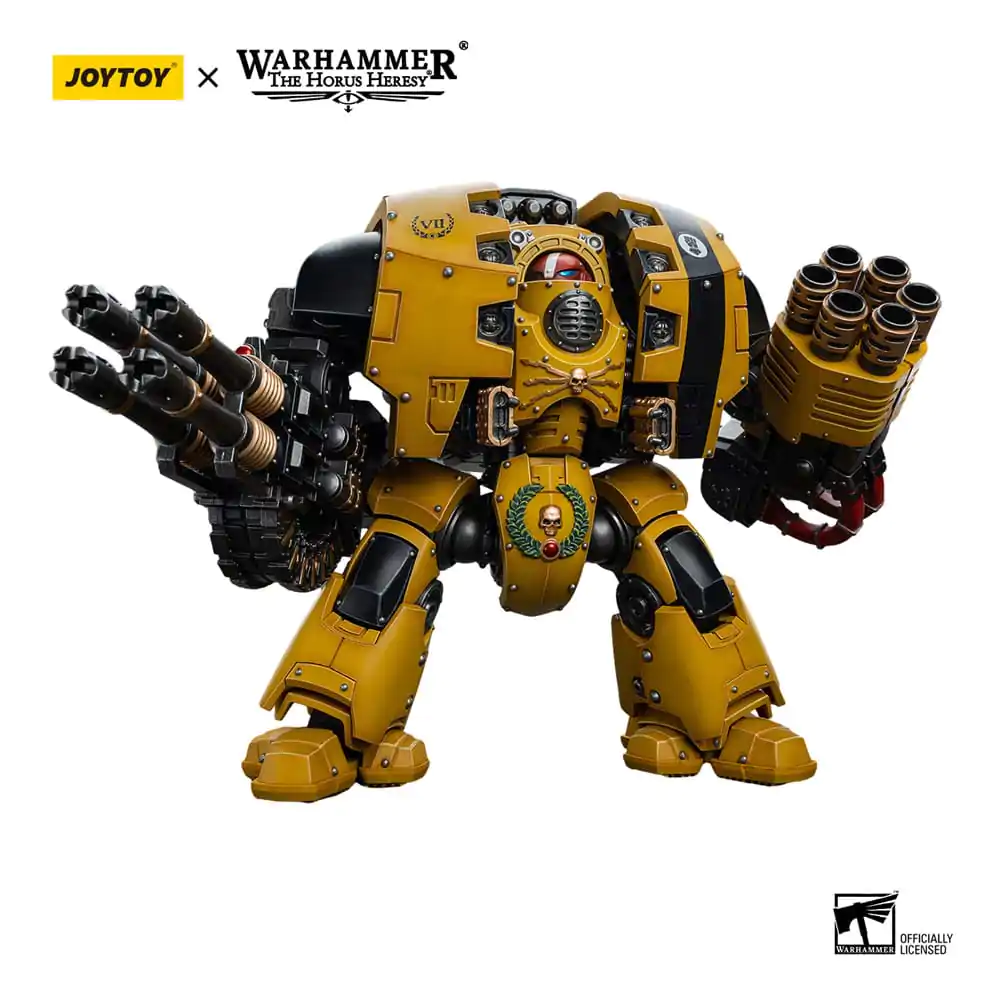 Warhammer The Horus Heresy 1/18 Imperial Fists Leviathan Dreadnought with Cyclonic Melta Lance and Storm Cannon akciófigura 12 cm termékfotó