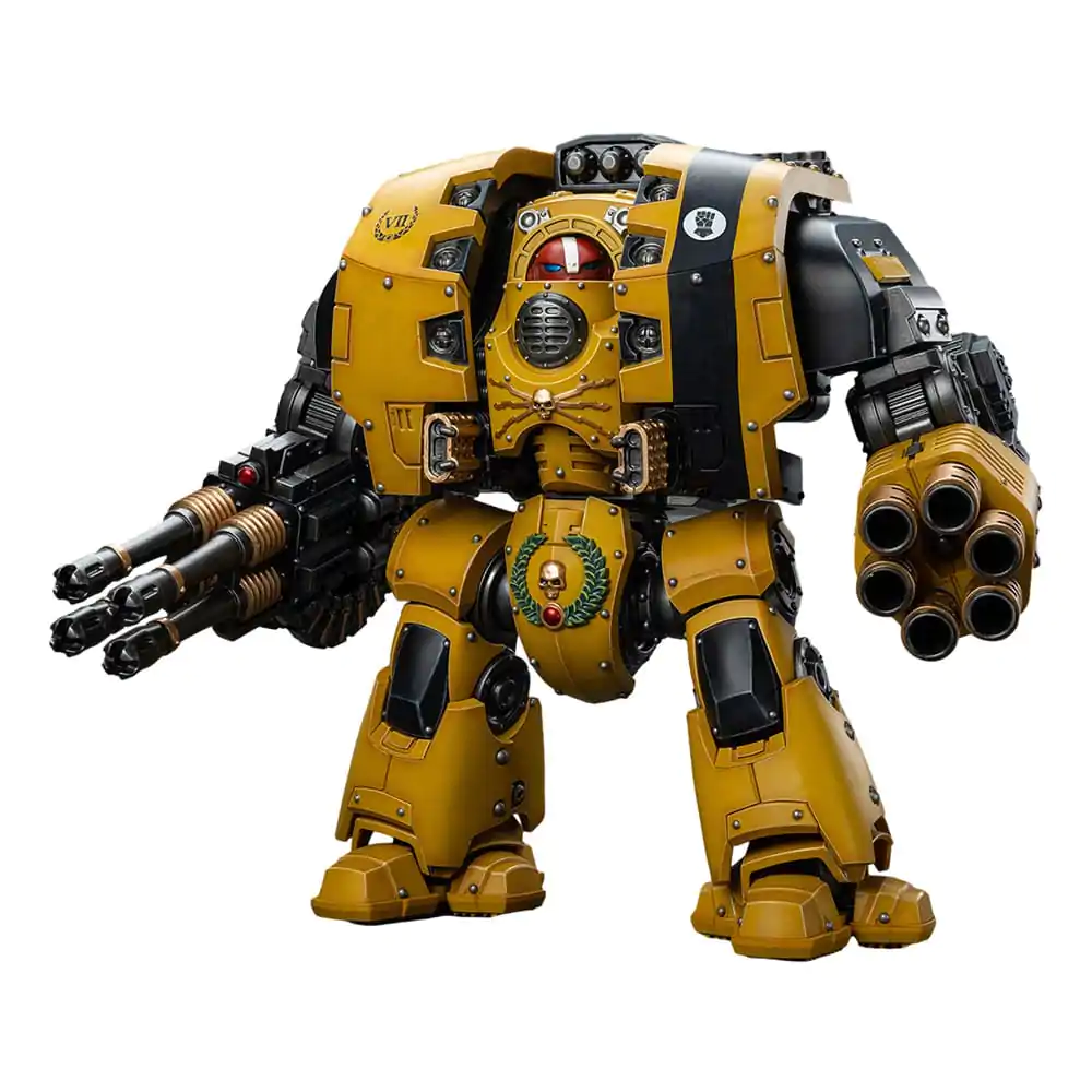 Warhammer The Horus Heresy 1/18 Imperial Fists Leviathan Dreadnought with Cyclonic Melta Lance and Storm Cannon akciófigura 12 cm termékfotó