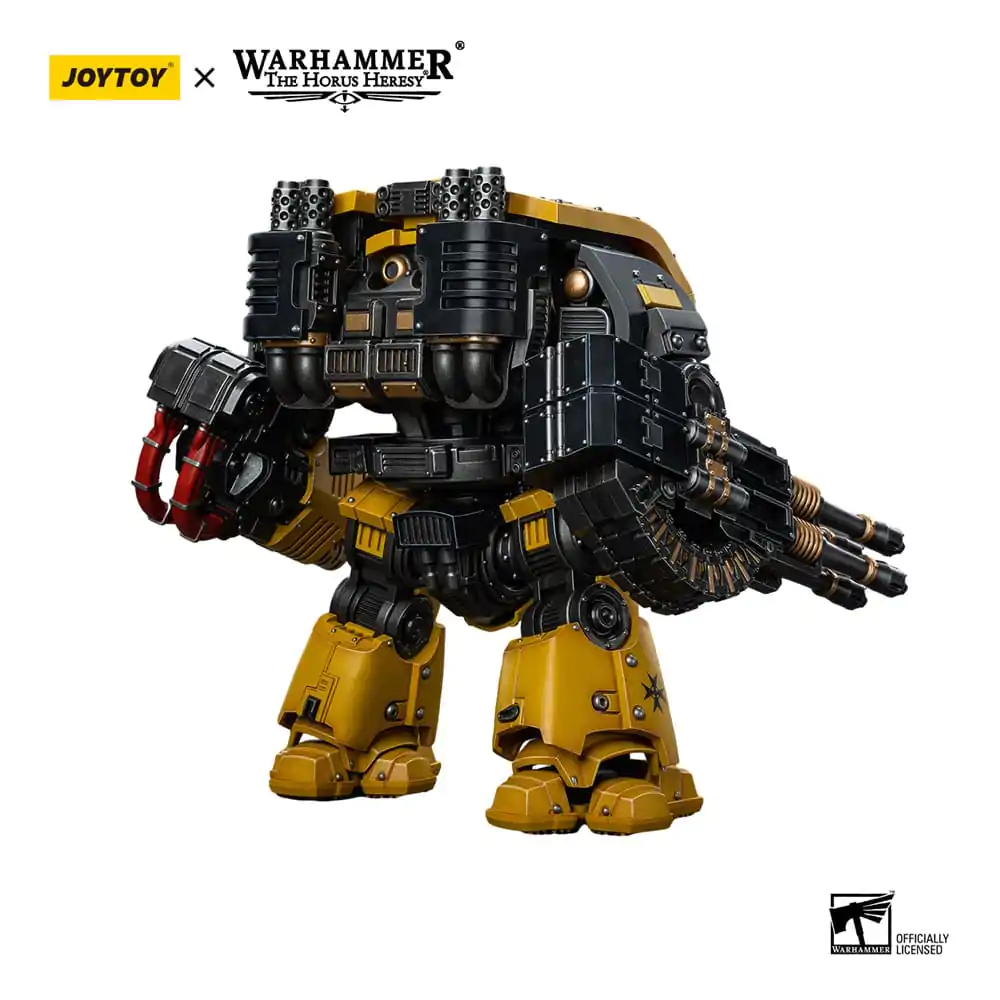 Warhammer The Horus Heresy 1/18 Imperial Fists Leviathan Dreadnought with Cyclonic Melta Lance and Storm Cannon akciófigura 12 cm termékfotó