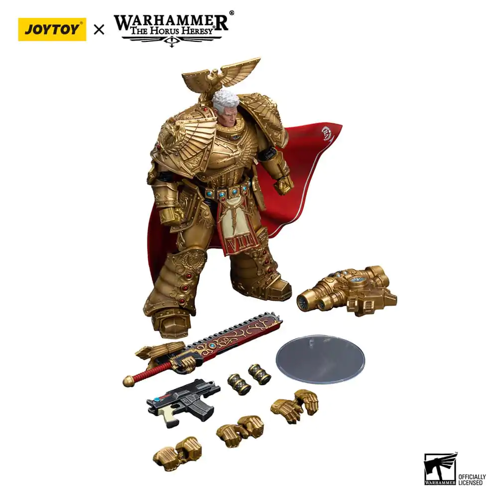 Warhammer The Horus Heresy 1/18 Imperial Fists Rogal Dorn Primarch of the 7th Legion akciófigura 12 cm termékfotó