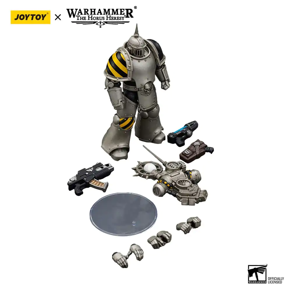 Warhammer The Horus Heresy 1/18 Iron Warriors MKlIl Tactical Legionary with Nuncio-vox akciófigura 12 cm termékfotó