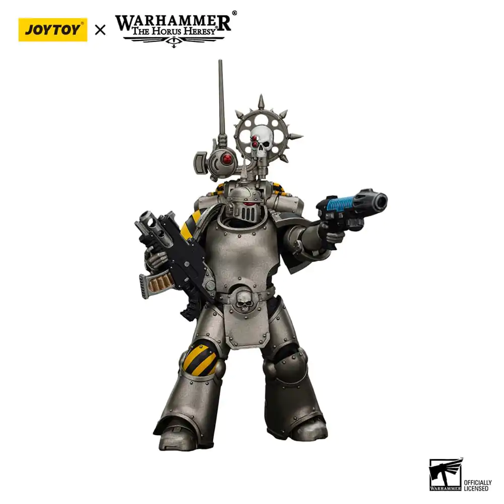 Warhammer The Horus Heresy 1/18 Iron Warriors MKlIl Tactical Legionary with Nuncio-vox akciófigura 12 cm termékfotó