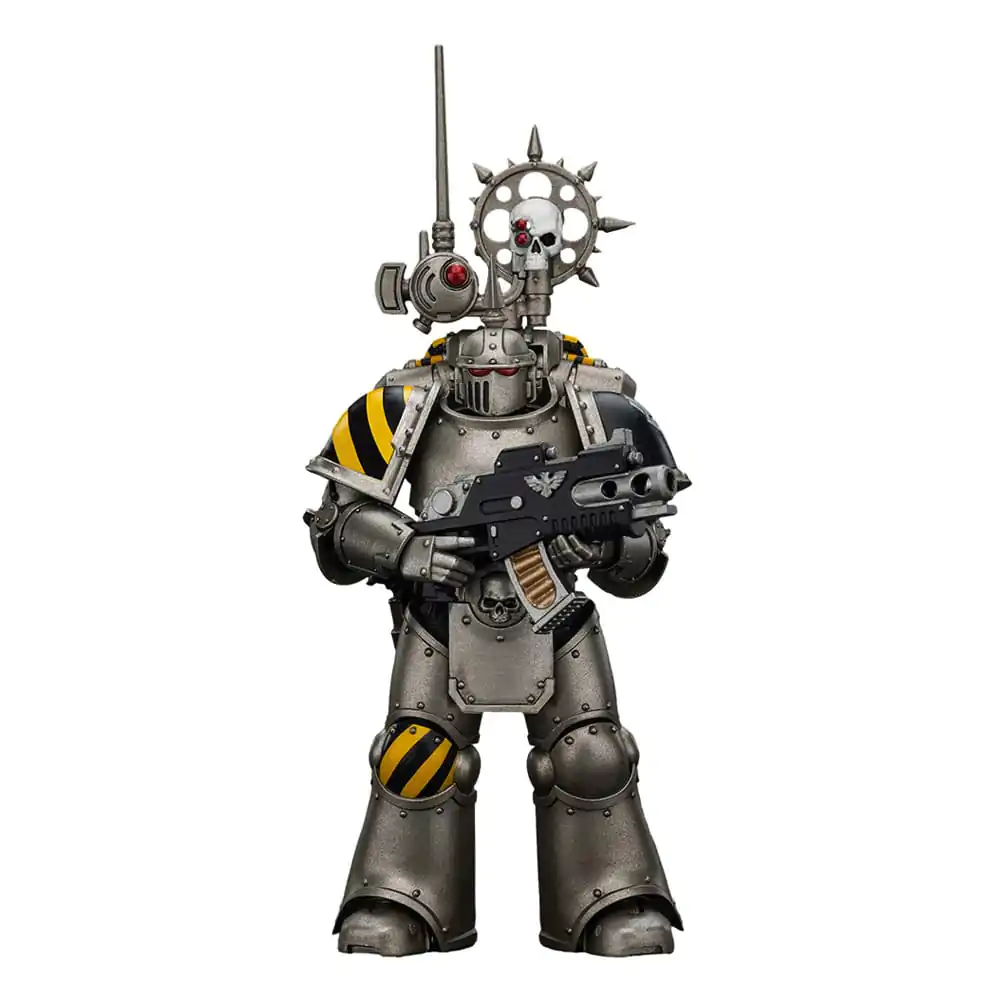 Warhammer The Horus Heresy 1/18 Iron Warriors MKlIl Tactical Legionary with Nuncio-vox akciófigura 12 cm termékfotó