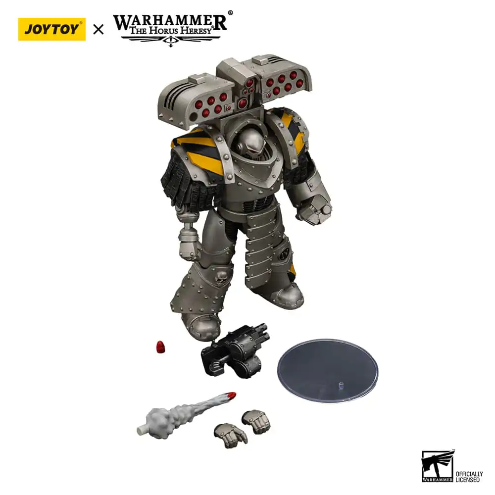 Warhammer The Horus Heresy 1/18 Iron Warriors Tyrant Siege Master Terminator with Rocket launcher akciófigura 14 cm termékfotó