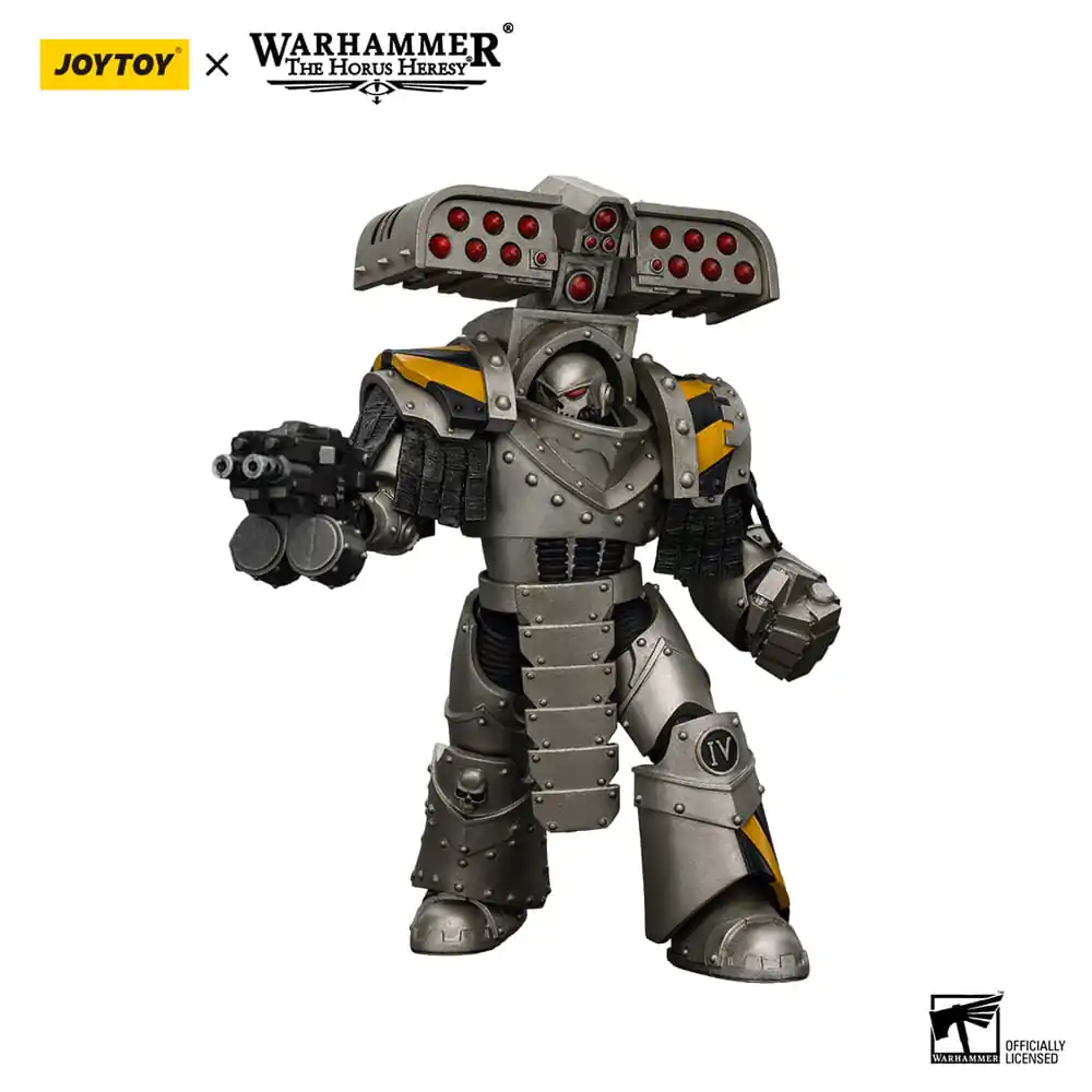 Warhammer The Horus Heresy 1/18 Iron Warriors Tyrant Siege Master Terminator with Rocket launcher akciófigura 14 cm termékfotó