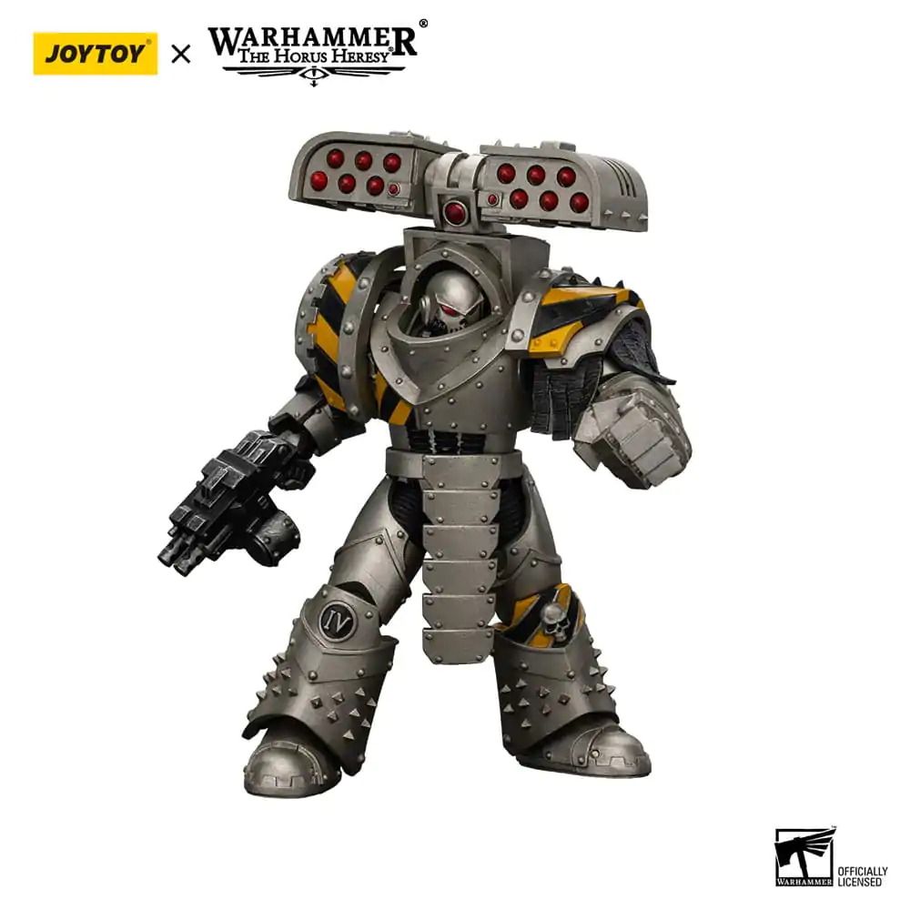 Warhammer The Horus Heresy 1/18 Iron Warriors Tyrant Siege Terminator with Rocket launcher akciófigura 14 cm termékfotó