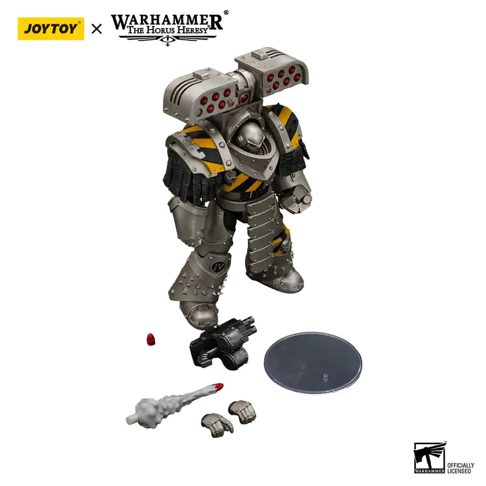 Warhammer The Horus Heresy 1/18 Iron Warriors Tyrant Siege Terminator with Rocket launcher akciófigura 14 cm termékfotó