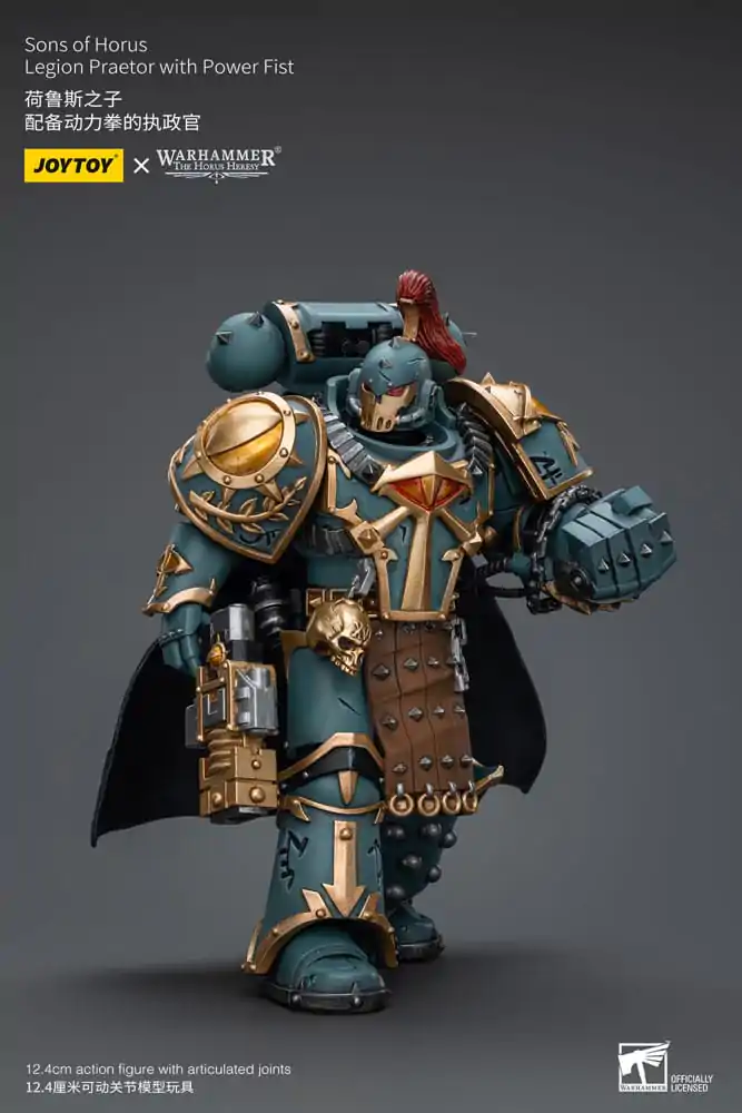 Warhammer The Horus Heresy 1/18 Legion Praetor With Power Fist akciófigura 12 cm termékfotó