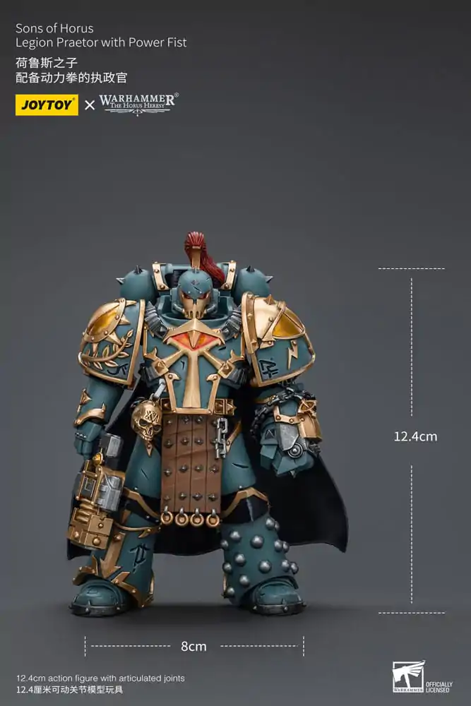 Warhammer The Horus Heresy 1/18 Legion Praetor With Power Fist akciófigura 12 cm termékfotó